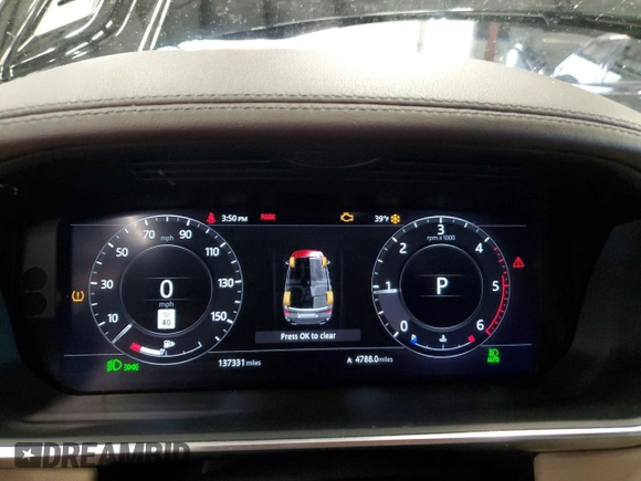 2018 Land Rover Range Rover Sport HSE with VIN SALWR2RK2JA695778, listed as a Copart auction lot 42390485 with 137,331 mi miles and Clean title. Bid and sale history available at DreamBid. Image 9.