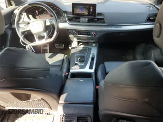 2020 Audi SQ5 Premium Plus with VIN WA1B4AFY4L2056932, listed as a Copart auction lot 71116794 with 55,244 mi miles and Salvage Title. Bid and sale history available at DreamBid. Image 8.