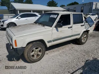 1999 Jeep Cherokee Sport z VIN 1J4FF68S3XL597049, wystawiony jako Copart lot #58736325 z przebiegiem 134 684 mil mil oraz Nie do naprawy • Non repairable. Historia ofert i sprzedaży dostępna na DreamBid. Obrazek 1.