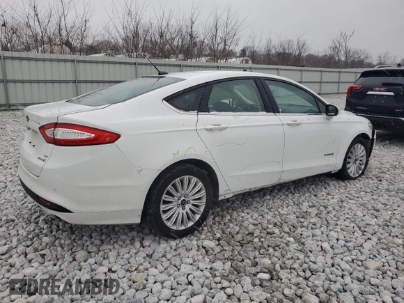 2014 Ford Fusion SE Hybrid with VIN 3FA6P0LU8ER260003, listed as a Copart auction lot 87357664 with 181,363 mi miles and Salvage Title. Bid and sale history available at DreamBid. Image 3.