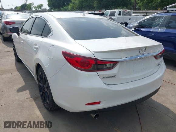 2015 Mazda 6 i Grand Touring with VIN JM1GJ1W58F1193344, listed as a IAAI auction lot 41962863 with 108,897 mi miles and . Bid and sale history available at carsss.com. Image 3.