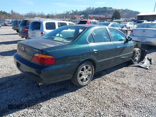 2000 Acura TL with VIN 19UUA5660YA016391, listed as a IAAI auction lot 41569131 with 107,692 mi miles. Bid and sale history available at carsss.com. Image 4.
