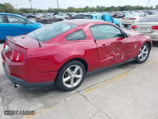 2012 Ford Mustang V6 Premium with VIN 1ZVBP8AM4C5236336, listed as a IAAI auction lot 41760231 with 112,311 mi miles. Bid and sale history available at carsss.com. Image 4.