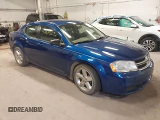 2013 Dodge Avenger SE with VIN 1C3CDZAB6DN599070, listed as a IAAI auction lot 42025692 with 245,920 mi miles and . Bid and sale history available at carsss.com. Image 1.