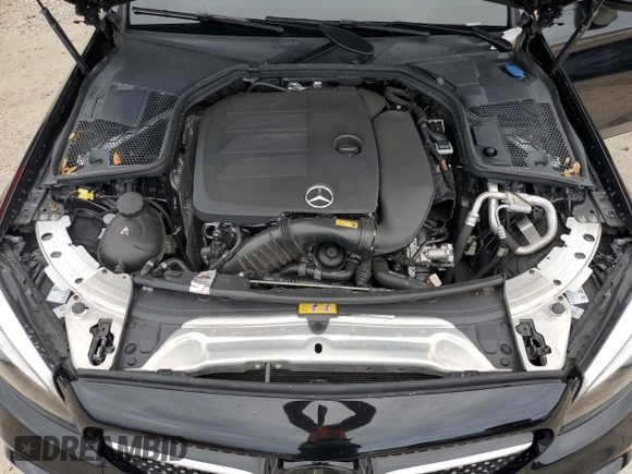 2021 Mercedes-Benz C 300 z VIN W1KWJ8DB8MG066249, wystawiony jako Copart lot #74418574 z przebiegiem 58 332 mil mil oraz Nie do naprawy • Non repairable. Historia ofert i sprzedaży dostępna na DreamBid. Obrazek 11.