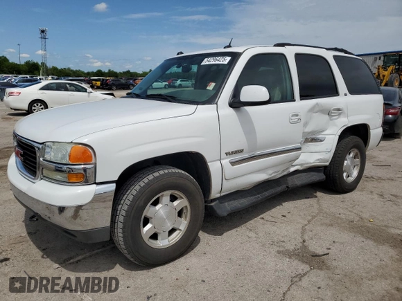 2004 GMC Yukon SLT with VIN 1GKEK13Z04R322837, listed as a Copart auction lot 54296425 with 157,603 mi miles and Salvage Title. Bid and sale history available at carsss.com. Image 1.