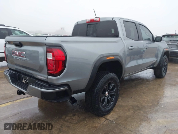 2024 GMC Canyon 2WD Elevation with VIN 1GTP5BEK4R1203356, listed as a IAAI auction lot 41413853 with 18,606 mi miles. Bid and sale history available at carsss.com. Image 4.