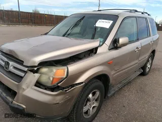 2006 Honda Pilot EX-L with VIN 2HKYF18556H523873, listed as a IAAI auction lot 41907028 with 226,072 mi miles. Bid and sale history available at carsss.com. Image 6.