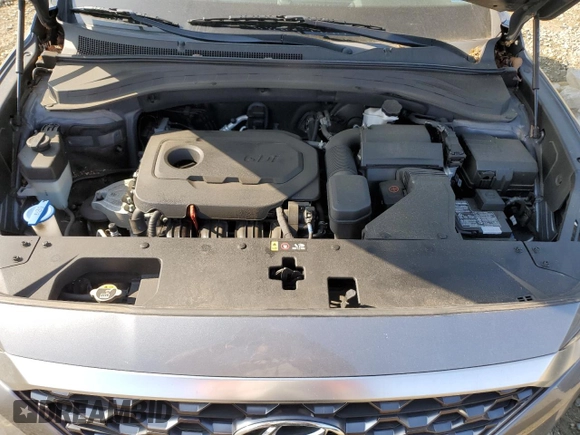 2019 Hyundai Santa Fe SE z VIN 5NMS2CAD2KH130516, wystawiony jako Copart lot #55349435 z przebiegiem 63 760 mil mil oraz Szkoda całkowita • Salvage title. Historia ofert i sprzedaży dostępna na DreamBid. Obrazek 12.