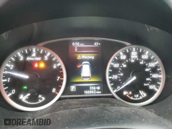 2018 Nissan Sentra S with VIN 3N1AB7AP6JY306813, listed as a Copart auction lot 48110445 with 166,862 mi miles and Non Repairable. Bid and sale history available at carsss.com. Image 9.