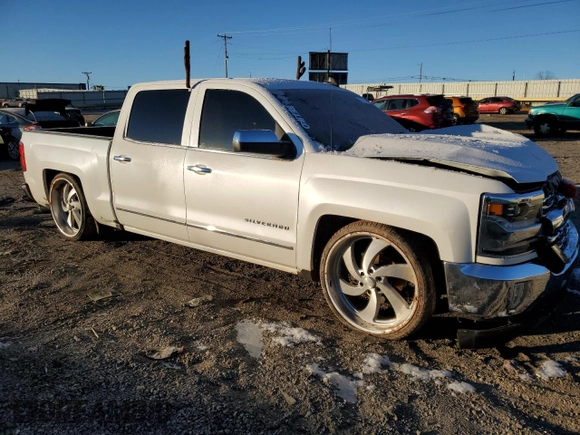 2017 Chevrolet Silverado 1500 LTZ with VIN 3GCPCSEC2HG239030, listed as a Copart auction lot 41383945 with Not Provided miles and Salvage Title. Bid and sale history available at DreamBid. Image 4.