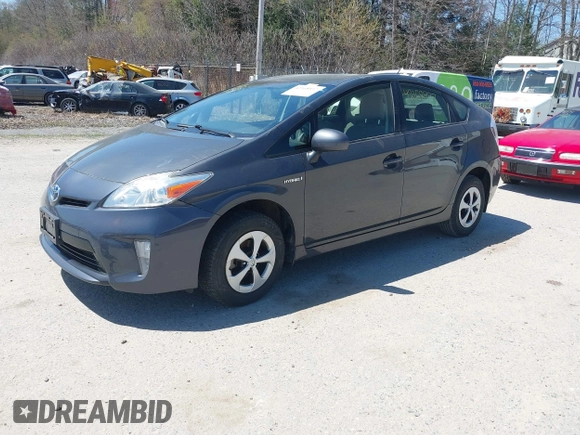 2015 Toyota Prius Four with VIN JTDKN3DU9F0403637, listed as a IAAI auction lot 42168937 with 107,339 mi miles. Bid and sale history available at carsss.com. Image 2.