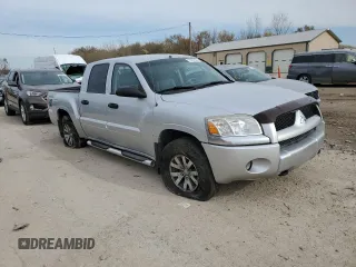2007 Mitsubishi Raider LS z VIN 1Z7HT28K67S217597, wystawiony jako Copart lot #79767304 z przebiegiem 110 743 mil mil oraz Szkoda całkowita • Salvage title. Historia ofert i sprzedaży dostępna na DreamBid. Obrazek 4.