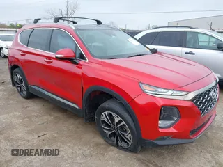 2020 Hyundai Santa Fe Limited with VIN 5NMS53AA1LH288554, listed as a IAAI auction lot 41928520 with 48,816 mi miles and . Bid and sale history available at DreamBid. Image 1.