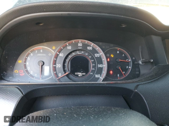 2016 Honda Accord Touring with VIN 1HGCT2B0XGA005371, listed as a Copart auction lot 42310165 with 117,946 mi miles and Salvage Title. Bid and sale history available at DreamBid. Image 9.