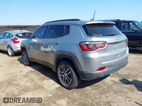 2017 Jeep Compass Latitude with VIN 3C4NJDBB4HT629073, listed as a IAAI auction lot 42231146 with 155,978 mi miles and . Bid and sale history available at DreamBid. Image 3.