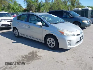 2011 Toyota Prius I with VIN JTDKN3DU3B1460260, listed as a IAAI auction lot 42142239 with 143,260 mi miles. Bid and sale history available at carsss.com. Image 1.