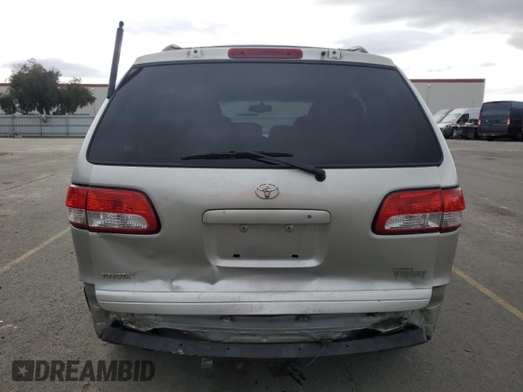 2003 Toyota Sienna LE with VIN 4T3ZF13C23U551614, listed as a Copart auction lot 80946134 with 160,302 mi miles and Salvage Title. Bid and sale history available at carsss.com. Image 6.