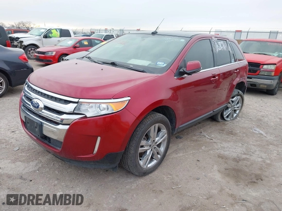 2014 Ford Edge Limited with VIN 2FMDK3KC8EBB37757, listed as a IAAI auction lot 41371566 with 108,104 mi miles. Bid and sale history available at carsss.com. Image 17.