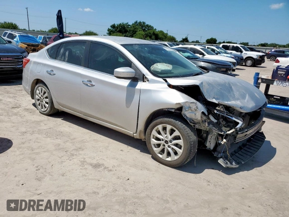 2017 Nissan Sentra SR with VIN 3N1AB7AP2HY380420, listed as a Copart auction lot 61296205 with 126,404 mi miles and Salvage title. Bid and sale history available at DreamBid. Image 4.