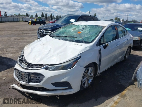 2017 Chevrolet Cruze LT with VIN 1G1BE5SM0H7211492, listed as a IAAI auction lot 41820508 with 153,340 mi miles and . Bid and sale history available at DreamBid. Image 2.