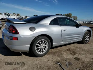 2001 Mitsubishi Eclipse GS with VIN 4A3AC44GX1E136597, listed as a Copart auction lot 75957544 with 138,229 mi miles and Salvage Title. Bid and sale history available at carsss.com. Image 3.