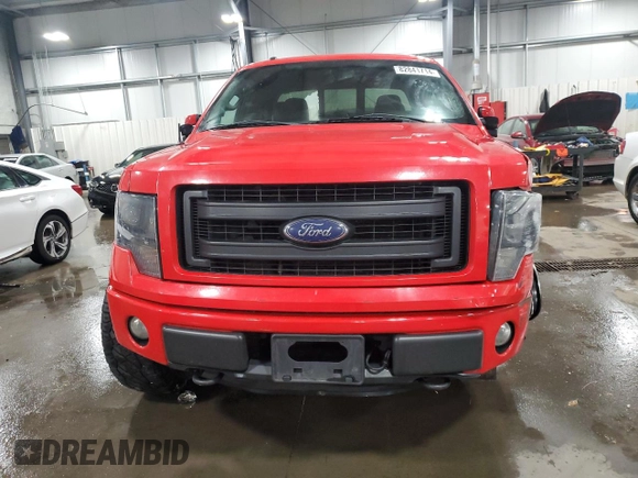 2013 Ford F-150 XL with VIN 1FTFX1EF0DKF85973, listed as a Copart auction lot 82841714 with 228,882 mi miles and Salvage Title. Bid and sale history available at carsss.com. Image 5.