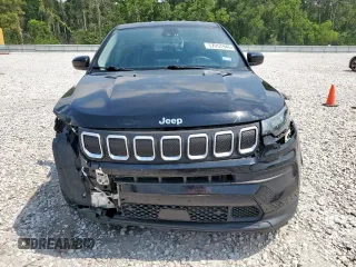 2022 Jeep Compass Sport with VIN 3C4NJCAB9NT139431, listed as a Copart auction lot 57057945 with 50,472 mi miles and Salvage title. Bid and sale history available at DreamBid. Image 5.