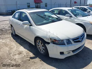 2008 Acura TSX with VIN JH4CL96848C021478, listed as a IAAI auction lot 42141619 with 1 mi miles. Bid and sale history available at carsss.com. Image 1.