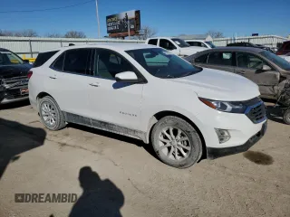 2018 Chevrolet Equinox LT with VIN 3GNAXSEV8JL134783, listed as a Copart auction lot 45465045 with 138,506 mi miles and Salvage Title. Bid and sale history available at carsss.com. Image 4.