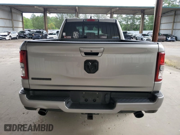 2021 Ram 1500 Big Horn with VIN 1C6RREBT5MN574868, listed as a Copart auction lot 56303495 with 119,058 mi miles and Salvage title. Bid and sale history available at DreamBid. Image 6.