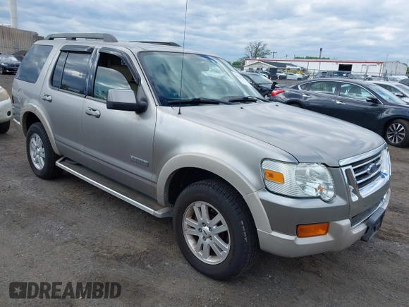 2008 Ford Explorer Eddie Bauer with VIN 1FMEU74E58UA06160, listed as a IAAI auction lot 42226307 with 143,056 mi miles and . Bid and sale history available at DreamBid. Image 1.