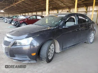 2014 Chevrolet Cruze LS with VIN 1G1PA5SG3E7223417, listed as a Copart auction lot 58986724 with 164,579 mi miles and Salvage Title. Bid and sale history available at carsss.com. Image 1.