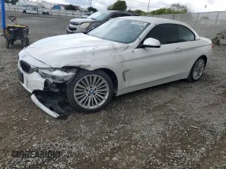 2014 BMW 4 Series 435i z VIN WBA3T3C52EP737743, wystawiony jako Copart lot #55526655 z przebiegiem 75 583 mil mil oraz Szkoda całkowita • Salvage title. Historia ofert i sprzedaży dostępna na DreamBid. Obrazek 1.