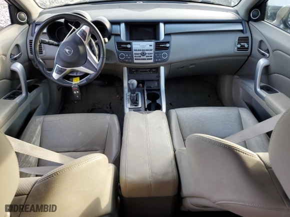 2008 Acura RDX with VIN 5J8TB18228A009566, listed as a Copart auction lot 80511534 with 0 mi miles and Salvage Title. Bid and sale history available at carsss.com. Image 8.