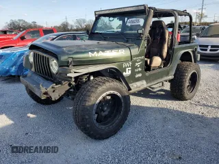 1997 Jeep Wrangler Sport with VIN 1J4FY19S0VP453959, listed as a Copart auction lot 44560295 with 182,464 mi miles and Salvage Title. Bid and sale history available at carsss.com. Image 1.