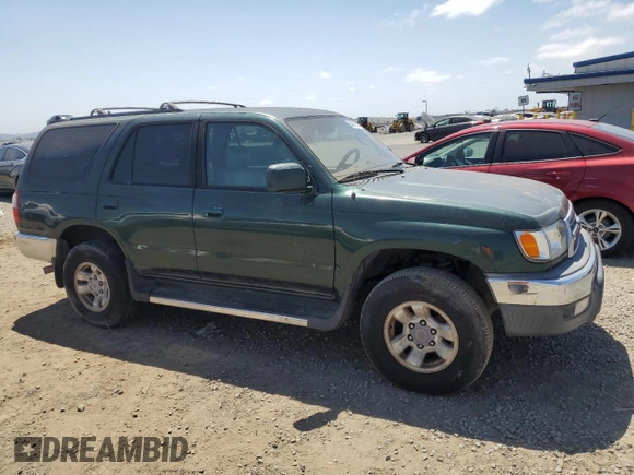 1999 Toyota 4Runner SR5 with VIN JT3GN86R4X0127594, listed as a Copart auction lot 54093605 with 307,573 mi miles and Clean Title. Bid and sale history available at carsss.com. Image 4.