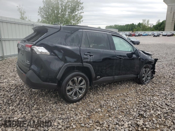 2024 Toyota RAV4 Hybrid XLE Premium z VIN 4T3B6RFVXRU173774, wystawiony jako Copart lot #57258085 z przebiegiem Nie podano mil oraz Szkoda całkowita • Salvage title. Historia ofert i sprzedaży dostępna na DreamBid. Obrazek 3.