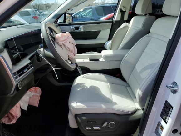 2025 Hyundai Santa Fe Calligraphy z VIN 5NMP54GL8SH116265, wystawiony jako Copart lot #49860135 z przebiegiem 1 089 mil mil oraz Szkoda całkowita • Salvage title. Historia ofert i sprzedaży dostępna na DreamBid. Obrazek 7.