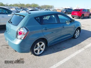 2009 Pontiac Vibe w/1SB with VIN 5Y2SP67049Z444326, listed as a IAAI auction lot 41992889 with 215,761 mi miles. Bid and sale history available at carsss.com. Image 4.