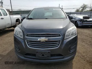 2016 Chevrolet Trax LS with VIN 3GNCJKSBXGL250368, listed as a Copart auction lot 53833245 with 124,906 mi miles and Clean Title. Bid and sale history available at carsss.com. Image 5.