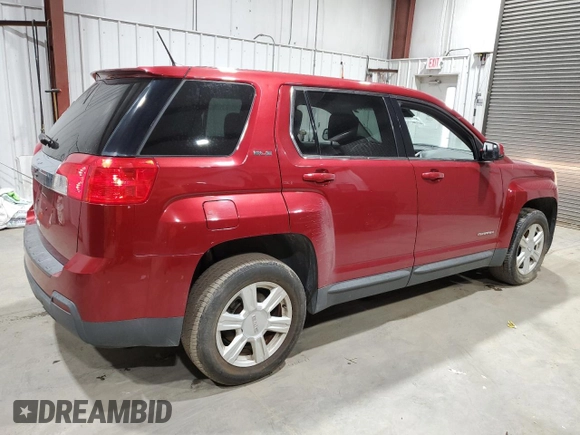 2014 GMC Terrain SLE with VIN 2GKALMEKXE6261703, listed as a Copart auction lot 43390185 with 158,033 mi miles and Salvage Title. Bid and sale history available at carsss.com. Image 3.