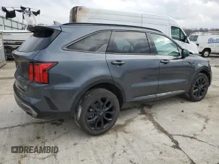 2023 Kia Sorento SX Prestige with VIN 5XYRKDLF5PG201387, listed as a Copart auction lot 85784174 with 44,684 mi miles and Salvage Title. Bid and sale history available at carsss.com. Image 3.