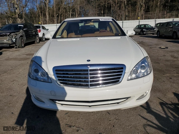 2008 Mercedes-Benz S-Class 5.5L V8 with VIN WDDNG71X18A225920, listed as a Copart auction lot 47400245 with NaN miles and Clean Title. Bid and sale history available at carsss.com. Image 5.
