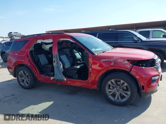 2023 Ford Explorer XLT с VIN 1FMSK7DH1PGA48292, выставлен на аукционе IAAI как лот 42245702 с пробегом 27 183 миль миль и . История ставок и продаж доступна на DreamBid. Изображение 14.