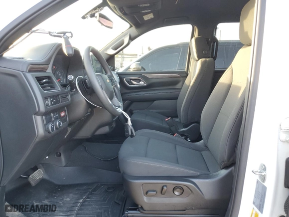 2022 Chevrolet Tahoe Commercial with VIN 1GNSCLED2NR239296, listed as a Copart auction lot 77157934 with 5,344 mi miles and Salvage Title. Bid and sale history available at carsss.com. Image 7.