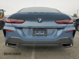2022 BMW 8 Series 840i with VIN WBAGV2C09NCH74342, listed as a Copart auction lot 55162895 with 12,745 mi miles and Salvage Title. Bid and sale history available at DreamBid. Image 6.
