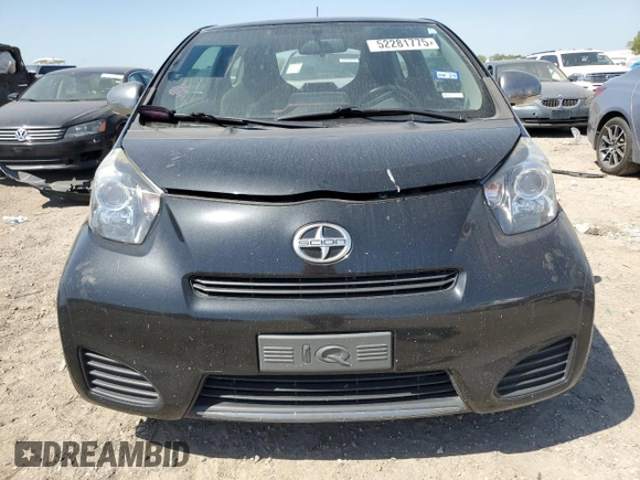 2014 Scion iQ with VIN JTNJJXB00EJ030152, listed as a Copart auction lot 52281775 with 95,920 mi miles and Salvage Title. Bid and sale history available at carsss.com. Image 5.