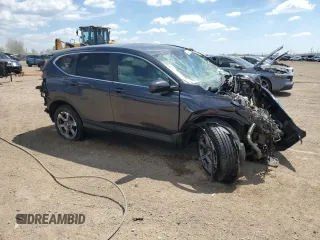 2018 Honda CR-V EX-L z VIN 5J6RW2H84JL031029, wystawiony jako Copart lot #55761595 z przebiegiem Nie podano mil oraz Szkoda całkowita • Salvage title. Historia ofert i sprzedaży dostępna na DreamBid. Obrazek 4.