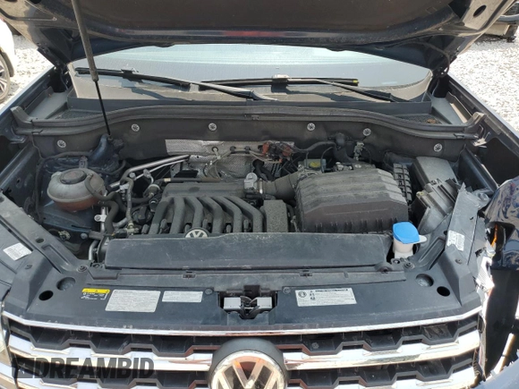 2019 Volkswagen Atlas SE z VIN 1V2DR2CA0KC551357, wystawiony jako Copart lot #58824335 z przebiegiem 84 011 mil mil oraz Czysty tytuł • Clean title. Historia ofert i sprzedaży dostępna na DreamBid. Obrazek 12.